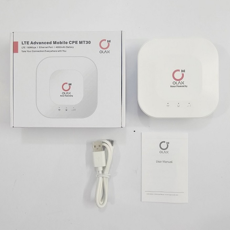 Picture of OLAX MT30 4G Wifi Router 4000mah Battery