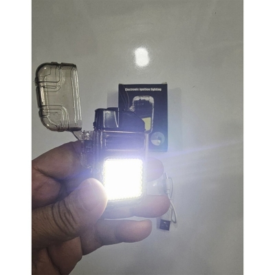Picture of Eletric Lighter With COB Flashlight