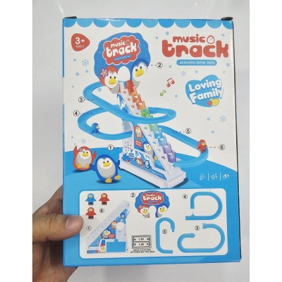 Picture of Penguin Music Track Kids Toys With Light