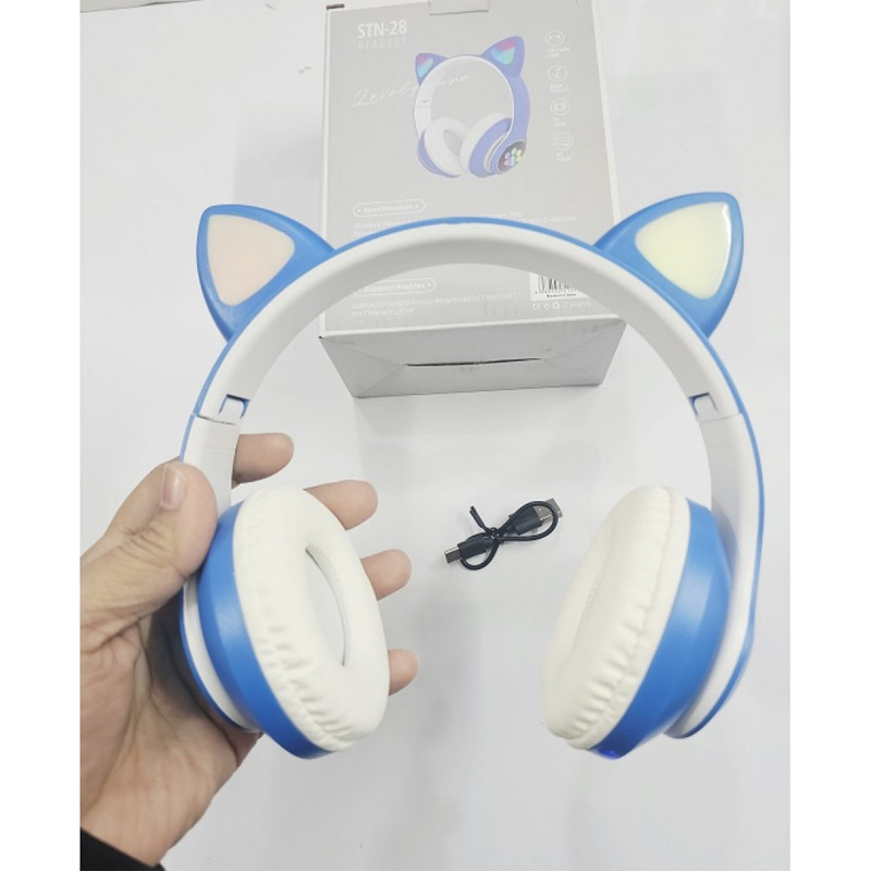 Picture of SNT28 Wireless Bluetooth Headphone With Mic Light