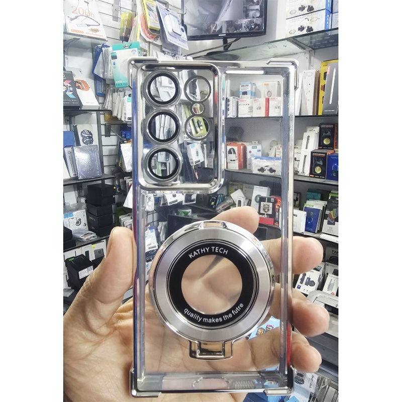 Picture of Samsung Galaxy S23 Ultra Silicone Case With Stand Ring