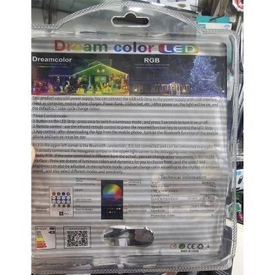 Picture of Led Dream Color Strip Lights Apps Control And Remote