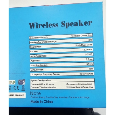 Picture of X706 Car Bluetooth Speaker With FM Radio Massive Sound