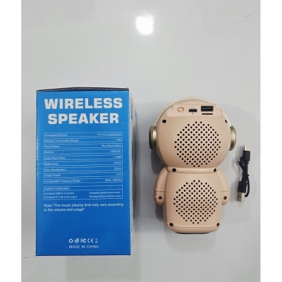 Picture of X808 Bluetooth Speaker With FM Radio Pink