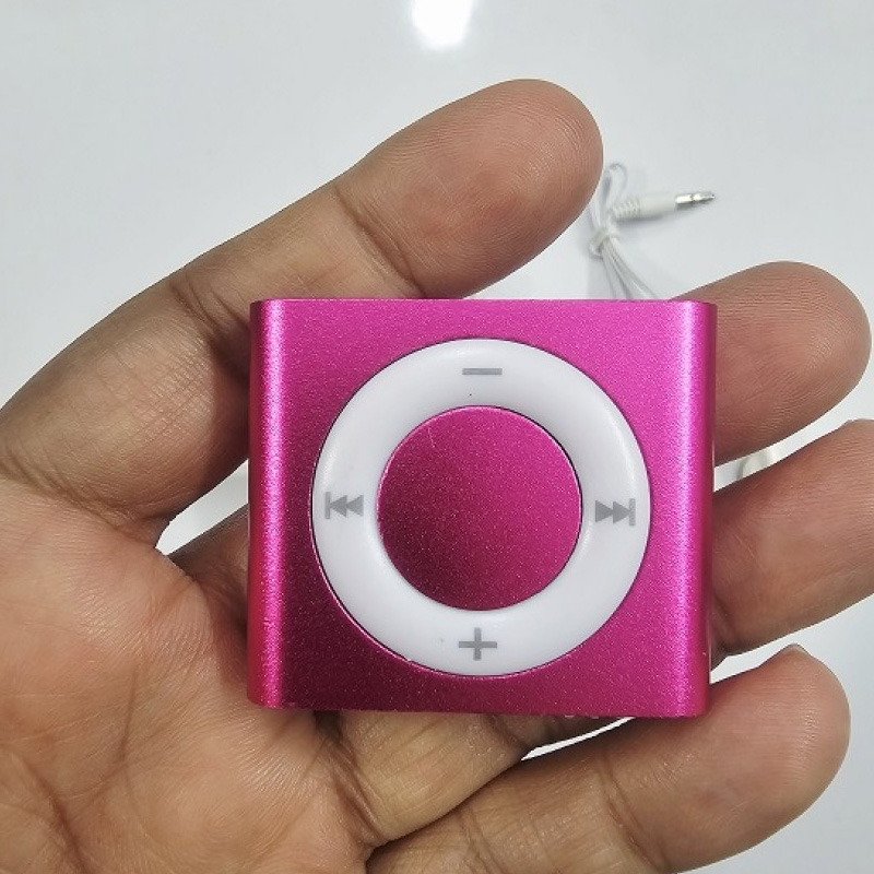 Picture of BD09 Mini Clip MP3 Music Player Loudspeaker Pink