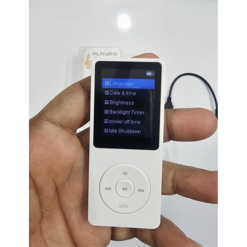 Picture of YP33 Bluetooth MP3 MP4 Music Player FM Radio White