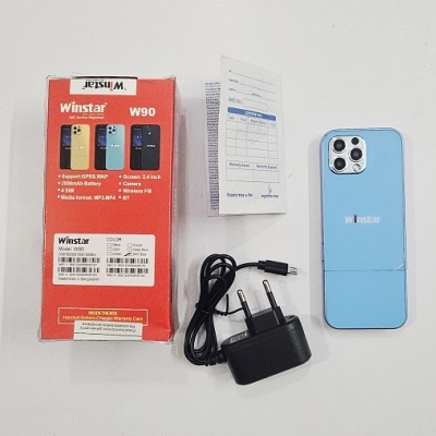 Picture of Winstar W90 Button Phone Four Sim Blue