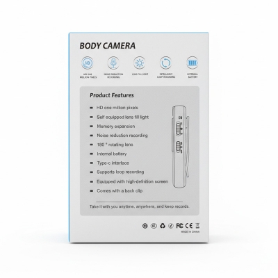 Picture of CS08 Mini Body Camera Sports HD 180° Rotating Lens And Night Vision