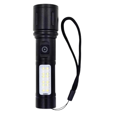 Picture of Geapas GFL-031 LED Zoom Torch Light Flashlight COB