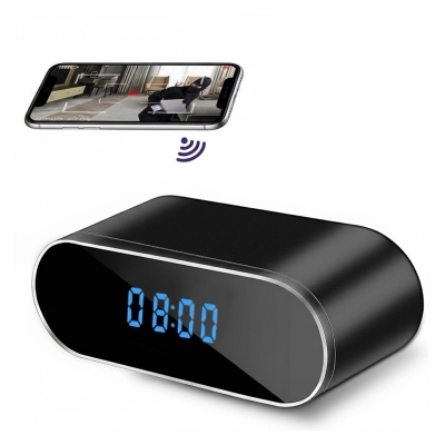 Picture of Wifi Table Clock Video Camera 1080p HD 2000mAh Battery
