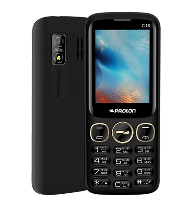 Picture of Proton Mobile Phone-RE-C16 Multicolor 