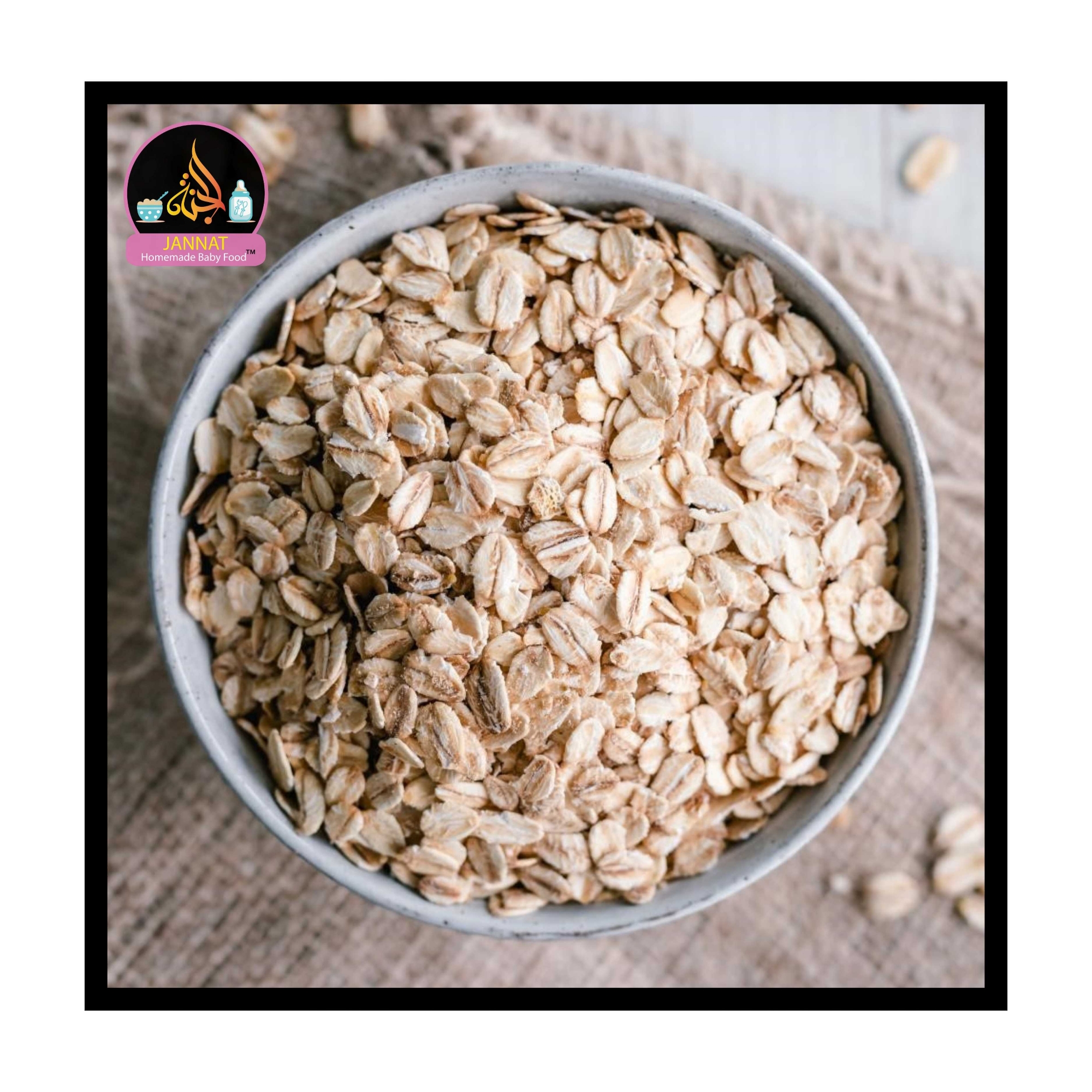 Picture of Cowhead Organic Rolled Oats 500g - High Fiber, Whole Grain, Non-GMO, Ready-to-Eat Breakfast