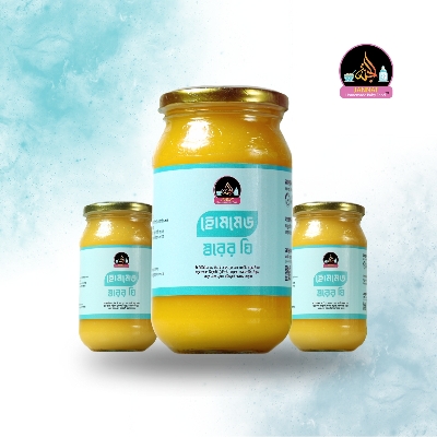 Picture of Jannat Homemade Ghee 200g Natural, Easy-to-Spoon, Pouch-Filled