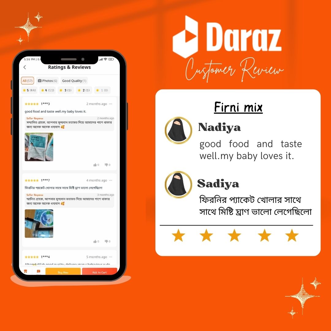 Picture of Firni Mix For Baby l 1 kg l Jafran Firni