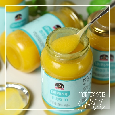 Picture of Premium Homemade Ghee 400g - Traditional Clarified Butter for Cooking & Health