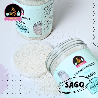 Picture of Premium Quality Sago Pearl 1kg - Halal, GMO-Free, Multipack Cooking Ingredient ( 6 month to any age )