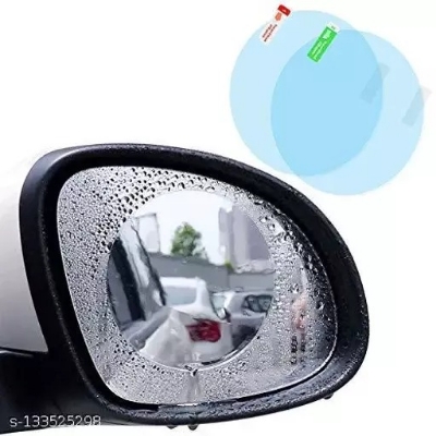 Picture of 2 Pis Anti Fog Film 1 Pair for Side Mirror Rainproof Film Anti Rain Film Water Anti Fog for Car