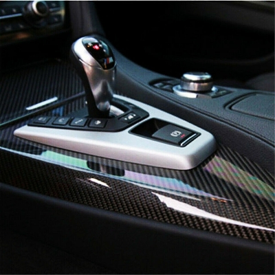 Picture of 7D Glossy Sticker Carbon Fiber Style PCV Car Interior/Exterior Sticker - 10"/60"