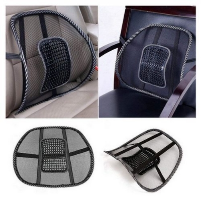 Picture of Premium Quality Office Chair seat covers Car Mesh breathable massage Seat Back Support car seat cushion lumbar support cushion lumbar pillow