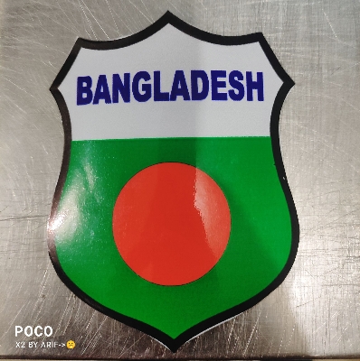 Picture of Premium Quality Bike Front Sticker - B_D