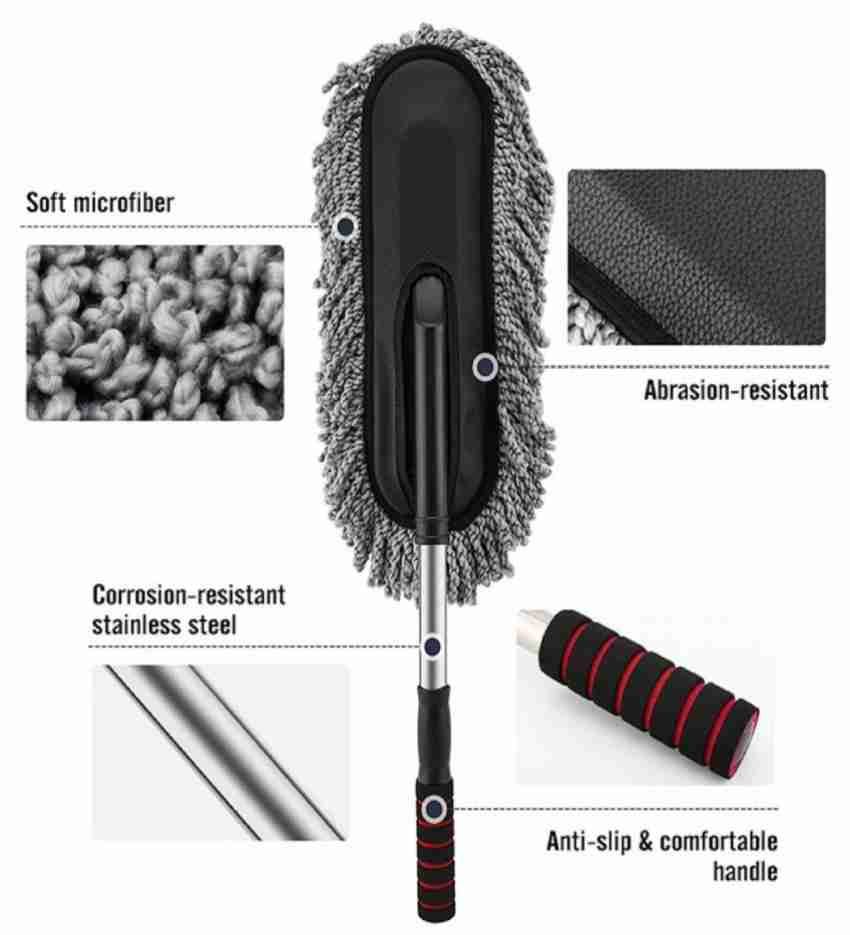 Picture of Microfiber Flexible Car Cleaning Duster Car Wash Dust Wax Mop Car Washing Brush.
