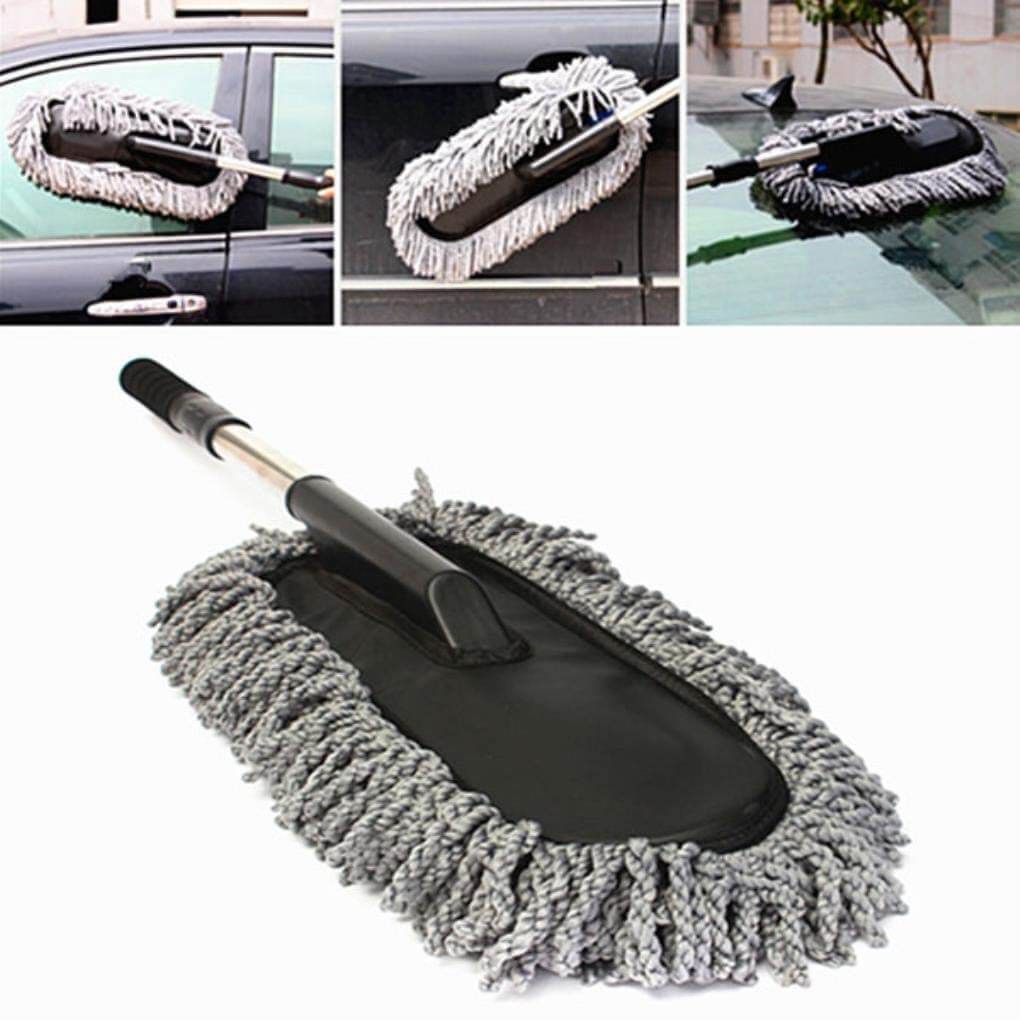 Picture of Microfiber Flexible Car Cleaning Duster Car Wash Dust Wax Mop Car Washing Brush.