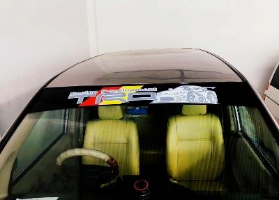 Picture of Premium Quality Auto Windshield Window Sunshade Decal Sticker for Universal