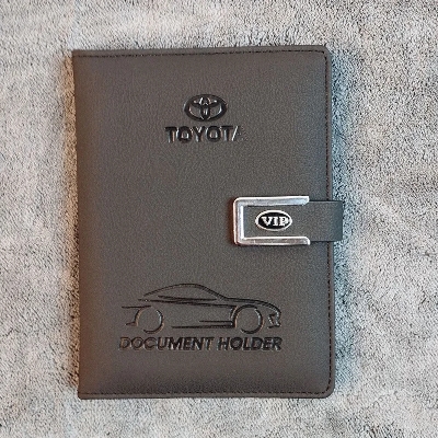 Picture of VIP Premium Quality Car Document Holder Car Paper Bag Document Cover Paper Holder For Car - Black