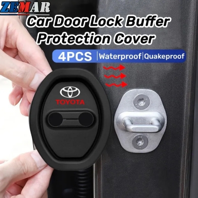 Picture of 4Pcs Toyota Silicone Car Door Lock Protection Cover