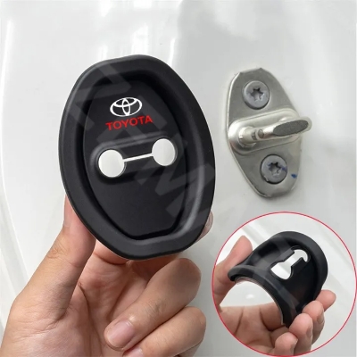 Picture of 4Pcs Toyota Silicone Car Door Lock Protection Cover