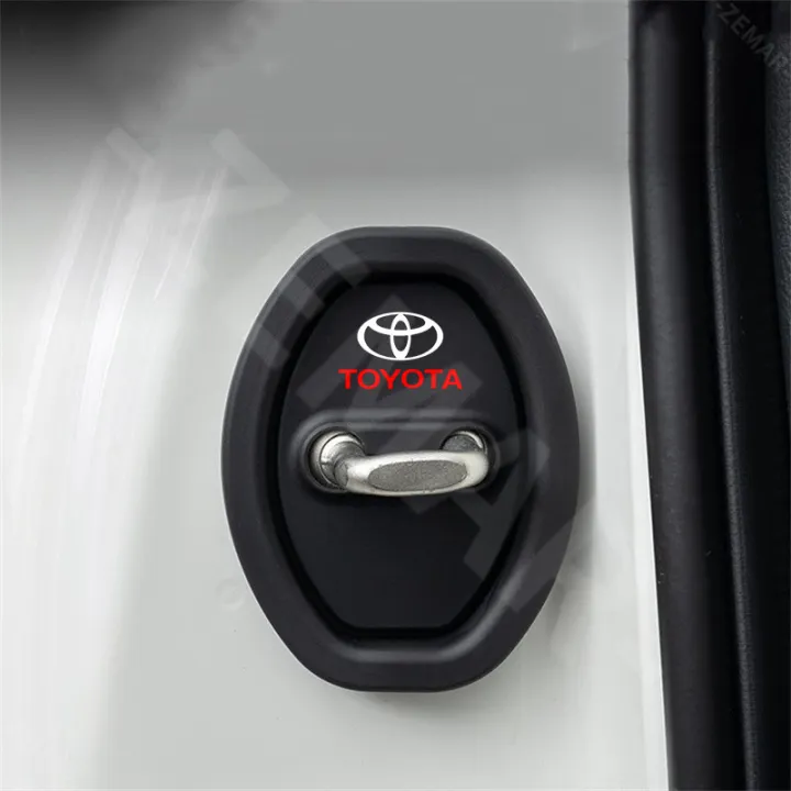 Picture of 4Pcs Toyota Silicone Car Door Lock Protection Cover