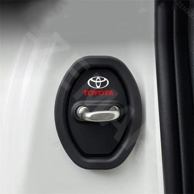 Picture of 4Pcs Toyota Silicone Car Door Lock Protection Cover