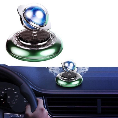 Picture of Solar Car Air Fresheners Planet Shape with 1 Solid Air Freshener Ring for Car Interior