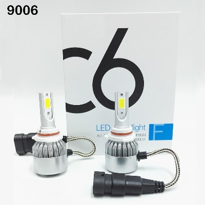 Picture of C6 9006 LED Headlight 6000K - 1Pair 2 Pis
