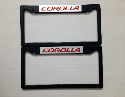 Picture of COROLLA-Car Number Plate Frame, Car License plate- (2PC/SET)