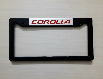 Picture of COROLLA-Car Number Plate Frame, Car License plate- (2PC/SET)