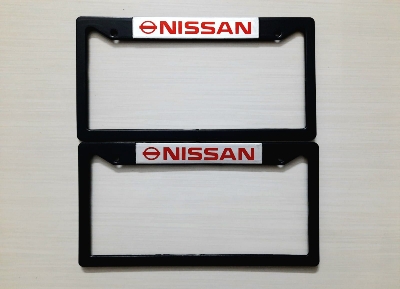 Picture of NISSAN-Car Number Plate Frame, Car License plate- (2PC/SET)