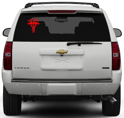 Picture of Doctor Universal Car Logo Sticker Premium Quality - 2Pis