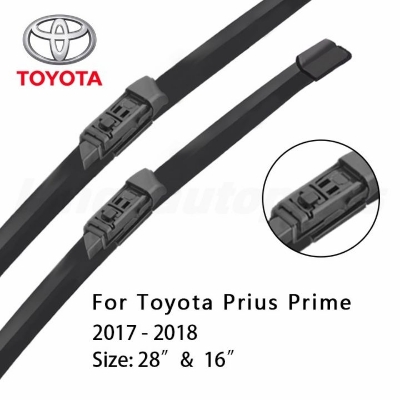 Picture of 28"/16" Toyota Prius 2016- Onwards High toughness windshield wiper blades Replacement Blades - (2Pis 1 Set)