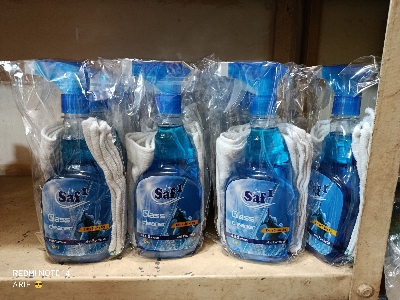 Picture of SAF.1 Glass Cleaner Extra shine X3 Special for Car,Home & Office Glass Cleaner 500ml