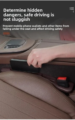 Picture of Car Seat Gap Filler For Chevrolet Monza SK8 RS Bolt EV EUV TrailBlazer Side Seam Car Leak Proof Plug Strip Interior Accessories - 2Pis