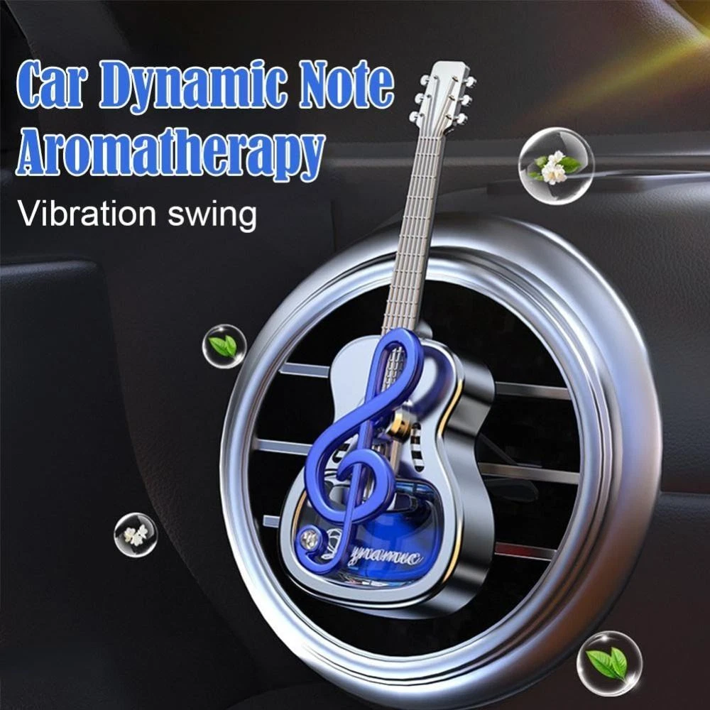 Picture of Stylish Guitar Car Perfume – Long-Lasting Aroma | 360° Rotation | FOFONA Design