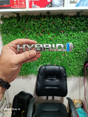 Picture of 3D Metal HYBRID Car Sticker Emblem Badge For for Cars Decal