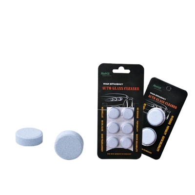 Picture of Car Wiper Detergent Effervescent Tablets Washer Auto Windshield Cleaner Glass Wash Cleaning Tablets - 6 Pis