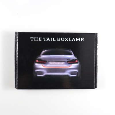 Picture of Car Tail Box Streamer Phantom Float Taillight LED Running Horse Lighting 7 Colors Water Steering Brake Silicone Light Strip