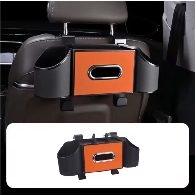 Picture of Multifunctional 3in 1 Car Tissue Storage Box & Bottle Holder