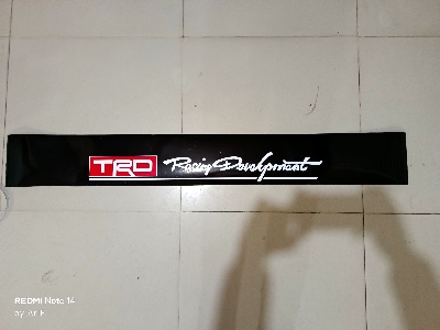 Picture of TRD Racing Development Car Front Glass Windshield Sticker Banner | Universal Fit | Premium Quality
