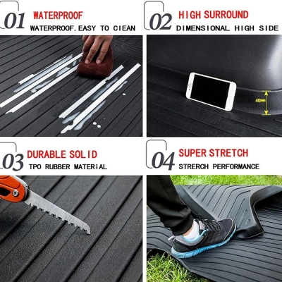 Picture of Premium Quality Universal Car Back Dala Mats Toyota, Alion, Premio, Corola, Axio Etc 1pc.