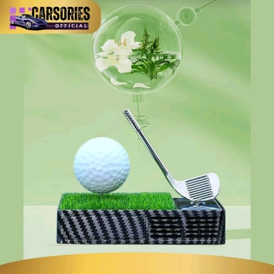 Picture of Car Golf Ball Ornaments Perfume | Stylish Dashboard Car Air Freshener Decoration