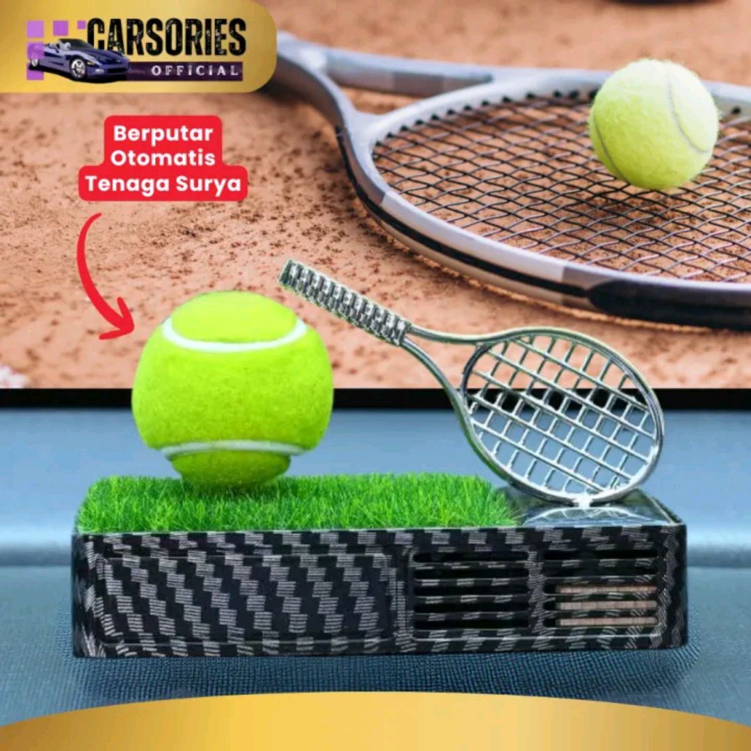 Picture of Tennis Ball Ornament Car Perfume – Solar Powered Car Freshener, Unique & Elegant